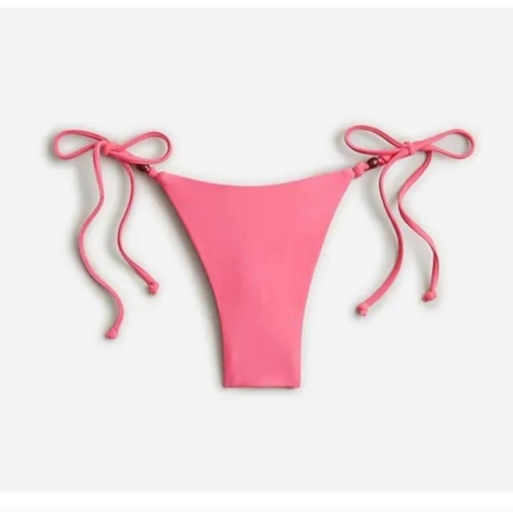 J.Crew Pink Bikini Bottom Size S NWT